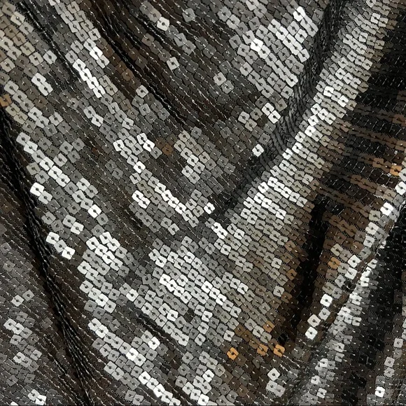 Talbots Sequin Top Cowl Neck Size Large Petite Holiday Party NWT - Picture 2 of 8